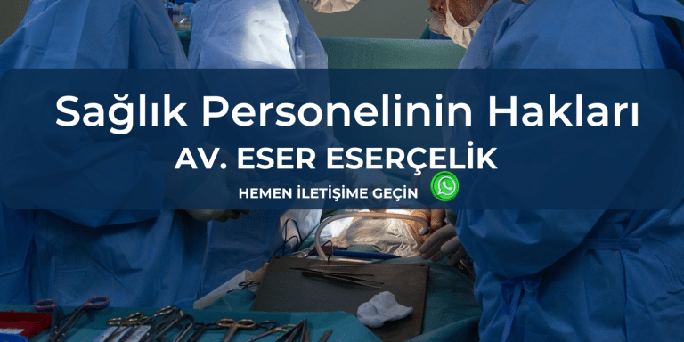 Sağlık Personelinin hakları