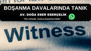 bosanma davalarinda tanik 3 bosanma davalarinda tanik 3