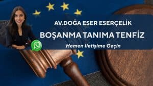 bosanma tanima tenfiz 1 Boşanma tanıma tenfiz