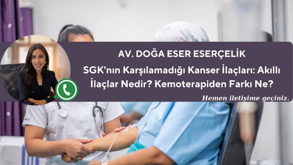 SGKnin Karsilamadigi Kanser Ilaclari Akilli Ilaclar Nedir Kemoterapiden Farki Ne SGK'nın Karşılamadığı Kanser İlaçları: Akıllı İlaçlar Nedir? Kemoterapiden Farkı Ne?