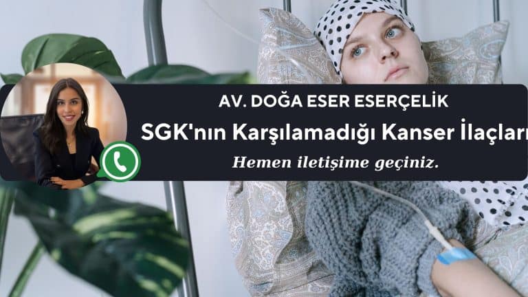 SGK'nın Karşılamadığı Kanser İlaçları
