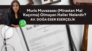 muris muvazaasi mirastan mal kacirma olmayan haller nelerdir muris muvazaasi mirastan mal kacirma olmayan haller nelerdir