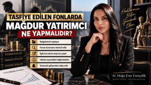 Tasfiye edilen fonlarda yatırımcı ne yapmalıdır? Tasfiye edilen fonlarda yatırımcı ne yapmalıdır?